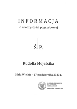 Uroczystości pogrzebowe żołnierza NSZ