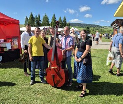 Delegacja z Brennej na Dniach Babina