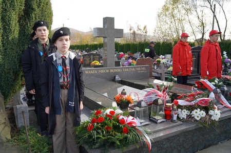 Święto Niepodległości w Gminie Brenna (kliknięcie spowoduje powiększenie obrazu)