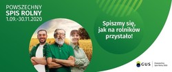 Banner Powszechny Spis Rolny