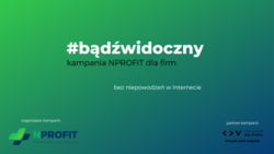 Banner kampanii #bądźwidoczny