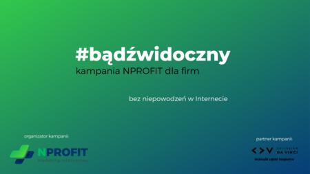 Banner kampanii #bądźwidoczny (kliknięcie spowoduje powiększenie obrazu)
