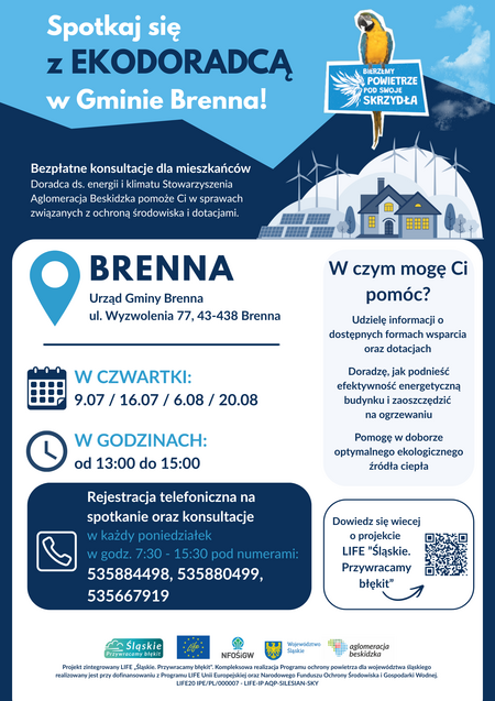plakat z datami dyżurów wkodoradcy (kliknięcie spowoduje powiększenie obrazu)
