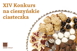 Logo konkursu - obraz z różnymi ciasteczkami na talerzu