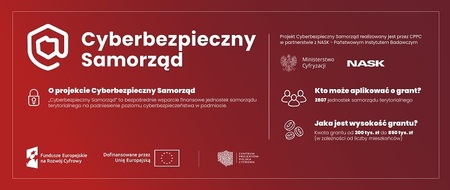 Logo Cyberbezpieczny Samorz (kliknięcie spowoduje powiększenie obrazu)