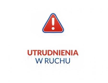 Utrudnienia w ruchu drogowym (kliknięcie spowoduje powiększenie obrazu)