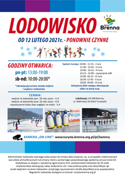 Lodowisko plakat 