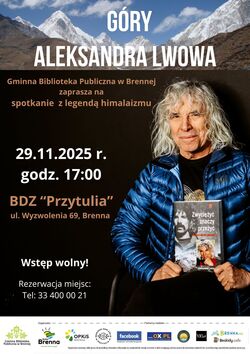 Plakat - Spotkanie z Alekdsandrem Lwowem - 29.11.2025