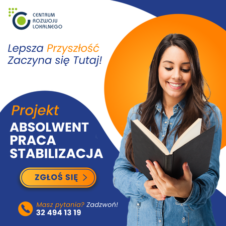 Plakat dotyczący projektu - młoda kobieta czytająca książkę (kliknięcie spowoduje powiększenie obrazu)