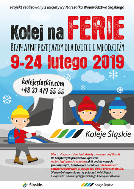Plakat - ferie 2019 (kliknięcie spowoduje powiększenie obrazu)