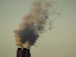 Banner ze smogiem